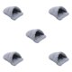 thumbnail image 2 of Greeniant Cama de Tela para Mascotas Amigo Peludo Acogedor y cálido Saco de Dormir y cómodo Saco de Dormir cálido para Mascotas Gris Claro XS Type2 NO2, 2 of 6