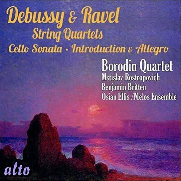 Debussy / Ravel / Borodin Quartet / Melos Ensemble - DEBUSSY; RAVEL: String Quartets, Introduction - Music & Performance - CD