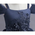 thumbnail image 3 of Princess Long Dresses Girls Applique Prom Gowns Luxury Wedding Birthday Party, 3 of 6