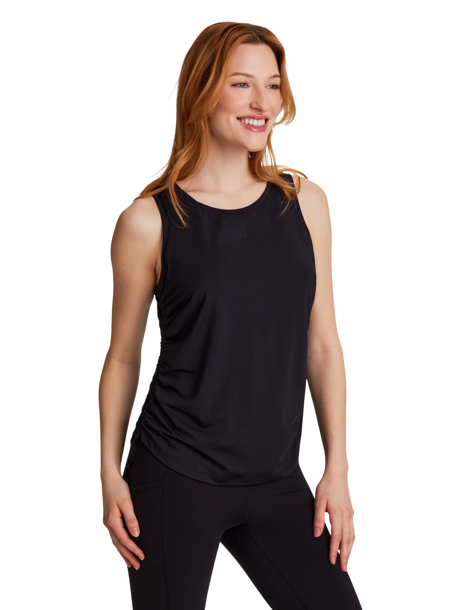 Reebok Women's Swift Ruched Tank Top, Sizes XS-XXXL