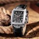 thumbnail image 4 of Reloj de cuarzo rectangular luminoso con cronógrafo analógico de negocios para hombre con estilo, 4 of 7
