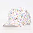 thumbnail image 4 of Miqool Toddler Baby Baseball Cap Infant Toddler Cute Print Cotton Sun Hat for Kids Boys Girls 2-4 Years, 4 of 4