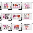 thumbnail image 1 of Set de Bolsas Cosméticas R HORSE 9 piezas Diseño de Baloncesto en Lona 21x13cm, 1 of 7