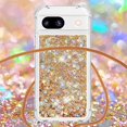 thumbnail image 4 of Funda FOXDOCK para Google Pixel 8A con Cuerda Ajustable, Brillo Líquido, Protección Antigolpes y Lente – Ideal para Regalo, 4 of 6