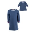 thumbnail image 3 of Leveret Girl Sweat Dress Navy 14 Year, 3 of 3