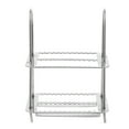 thumbnail image 2 of MasteelfCA Microscope Slides Rack 26 Positions Stainless Steel Staining Rack for Experiments, 2 of 7