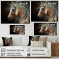 thumbnail image 4 of Designart Indian Horse With Colorful Mane V Canvas Wall Art, 4 of 5