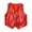 Red, variant on Coerni Unisex Sparkly Sequin Vest Button-Up V Neck Sleeveless Waistcoat Boys Girls Shiny Costume Gilet for Stage Performance Halloween Carnival