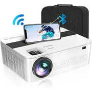 XINDA 5G WiFi Bluetooth 1080P LCD Projector,9000L HD 4K, Support 450" Display,Compatible with Phone,PC,TV Box,PS4