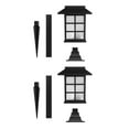 thumbnail image 2 of Fiudx Luces Solares Led para Exteriores, Focos Inalámbricos para Jardín, Luces Solares para Pasarelas, Ahorro de Energía, Impermeables Ip44, Fácil Instalación, Perfectas para Patios, Paquete de 2, 2 of 6