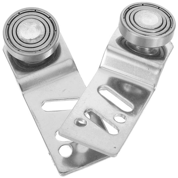 CIMAXIC 1 Pair Sliding Closet Door Hardware With High Load Capacity Made Of Steel Ball Bearings For Industrial Use