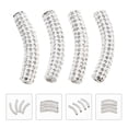 thumbnail image 2 of MasteelfCA 6pcs Shoelace Buckles Shoelace DIY Accessories Rhinestone Studded Buckles, 2 of 7