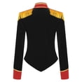 thumbnail image 4 of Miutii Womens Ringleader Lion Tamer Jacket Coat Magic Show Dress Up Black S, 4 of 5