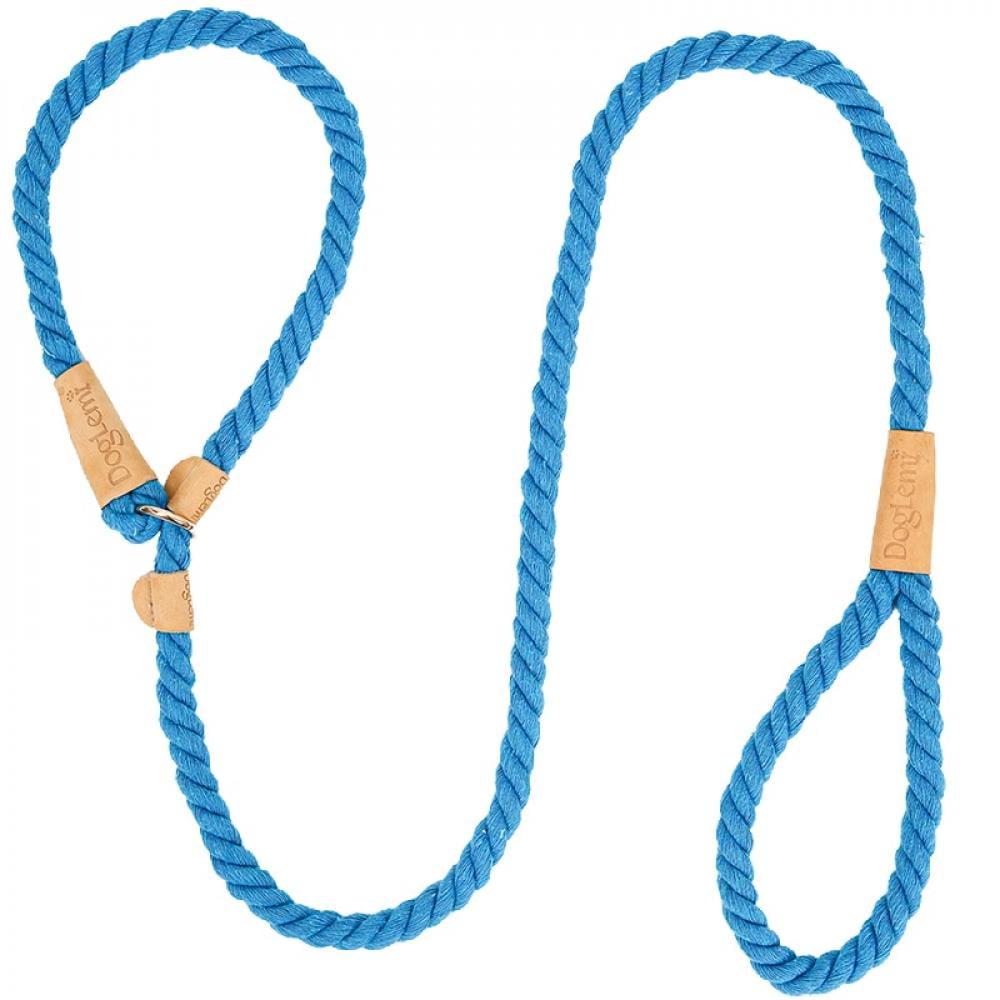 Dog Leash Slip Rope Lead Leash Strong Heavy Duty Braided Rope No Pull