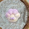 thumbnail image 4 of STPToys Taba Squishy Fidget Toy Cat Paw Squeeze Toys for Age 3+,Squishies Sensory Toys Cat Paws Mochi Toys Stress Relief for Party Favors - Purple, 4 of 6