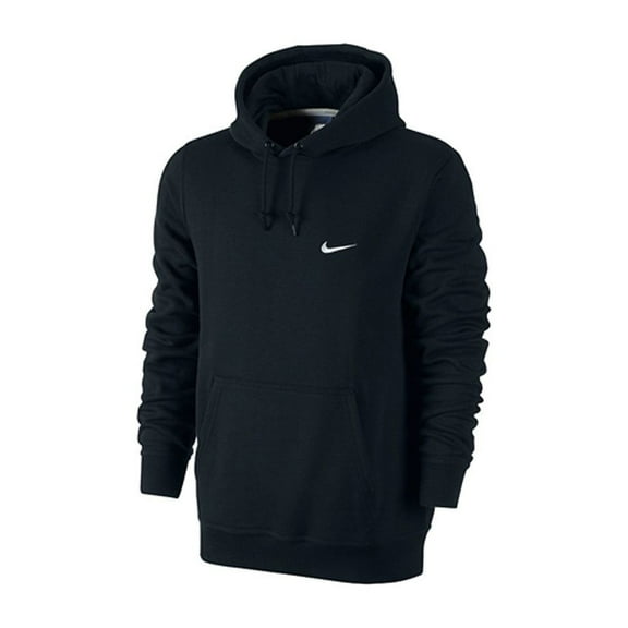 Nike Mens Sportswear Club Fleece Pull-Over Hoodie Black Small 826433-010