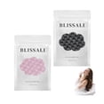 thumbnail image 1 of wonima11 Blissal Exfoliating Shower Towel, 2-in-1 Exfoliating Towel, Premium Scrub Wash Cloth for Body Face, Blissal exfoliating Towels-Body Scrubber with 2 Sides for All Skin Types (Black+Pink), 1 of 1