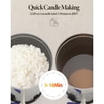 thumbnail image 5 of GymChoice Wax Melter for Candle Making,8.5 Qts Electric Wax Melting Pot with Temp Control and Pour Spout for Small-Scale Commercial or Home Use, 5 of 9