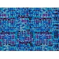 thumbnail image 2 of Zelouf Cricklet Double Border On Triple Mesh  , Sewing, DIY, Crafts Fabric by the Yard, 469 Blue/purple, 7 Yard, 2 of 2