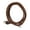 Brown, variant on B&P Lamp® Black Rayon Covered Round Lamp Cord with Ground