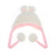 thumbnail image 1 of Gorro con bonitas orejas de conejo, peluche, diseño de conejo blanco, para adultos, 1 of 2