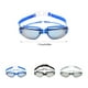 thumbnail image 3 of Gafas de natación, alta definición y antivaho, montura grande galvanizada para hombres y mujeres, gafas de natación para adultos, gafas de natación, 3 of 8