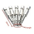 thumbnail image 5 of 5Pcs Sale Magnetic Triangle Head Screwdriver Bits S2 Steel 1/4 Hex Shank 50mm, 5 of 9