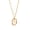 Gemini, variant on Women's 12 Constellation Horoscope Multicolor Cubic Zircon Pendant Necklace Stainless Steel Birth Star Sign Personalized Pendant Chain Jewelry Leo