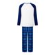 thumbnail image 5 of Pijamas navideños Meihuid para la familia. Conjunto de pijamas a juego con camisetas y pantalones de manga larga. Camisones navideños con Feliz Navidad., 5 of 8