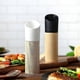 thumbnail image 2 of 2pcs Salt And Pepper Grinder Set With Black And White Tall Salt And Pepper Shakers With Adjustable Coarseness, 2 of 5