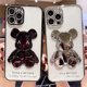 thumbnail image 2 of Funda de silicona suave para iphone 14 Pro Max, carcasa transparente con protección de oso de dibujos animados, 11, 12, 13, 14 pro, envío directo Fivean unisex, 2 of 2