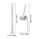 thumbnail image 2 of IDEANATEGRATE 8Ud Resortes De Inoxidable Para Clips De Resistencia Y Fijación En Plata, 2 of 8