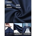 thumbnail image 6 of NELEUS Womens Plus Size 31" Wide Leg Pants Athletic Yoga Stretch Loose Legging Casual Sweatpants with Pockets,Navy Blue,US Size 2XL, 6 of 12