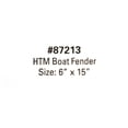 thumbnail image 4 of Dock Rite Boat Fender Bumper 87213 | 6 x 15 Inch HTM Ribbed Vinyl White, 4 of 4