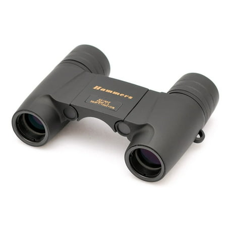 Hammers Lightweight Pocket Size Roof Prism Soft Rubber Coated Mini Compact Small Auto Perma Focus Binocular (Best Pocket Sized Binoculars)