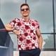 thumbnail image 4 of Balery Rose Camisa Polo de Hombre con Estampado, de Manga Corta y Tejido Medio, Camisa Tipo Golf Polo-X-Large, 4 of 6