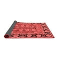 thumbnail image 2 of Ahgly Company Indoor Round Oriental Red Industrial Area Rugs, 5' Round, 2 of 4