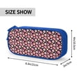 thumbnail image 3 of Uemuo Tomatoes Printed Pencil Pen Case, Portable Pencil Pouch with Zipper, Compact Stationery Bag Makeup Bag, Pencil Bag for Home Office, 3 of 9