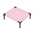 thumbnail image 3 of Elevated Dog Bed Pink Breathable Pet Cot for Small Dogs 29 X 23 Inch Raised Dog Cooling Bed for Indoor Outdoor Use Portable Pet Stand for Puppy and Cat Rest, 3 of 8