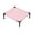 A004- Pink, variant on Small Elevated Pet Bed Breathable Cooling Elevated Dog Bed for Small Dogs and Indoor Outdoor Cats, Durable Waterproof Washable Elevated Cat Bed for All Season Use