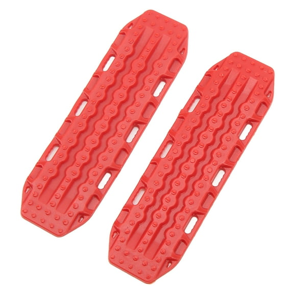 Planche d'Évasion RC, 2 Pcs Plaque d'Évasion Simulée Facile à Installer Taille Standard en Plastique Résistante au Vieillissement pour Voitures Miniatures à l'Échelle 1/18 1/24 Rouge,Noir,Orange