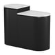 thumbnail image 4 of Mesa lateral Ormara Kessa Muebles Negro 45 x 53 x 35 cm, 4 of 5