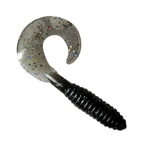 Kalin's Fishing Plastic Grub, Fresh-Saltwater 5" Lunker Grub,10pk