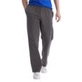 thumbnail image 1 of Pantalón deportivo Hanes Essentials para hombre, algodón jersey, 33", color carbón, 1 of 6