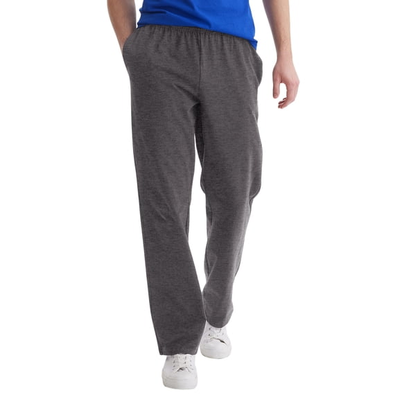 Pantalones de Buzo Hanes Essentials para Hombre de Algodón Jersey Carbón M