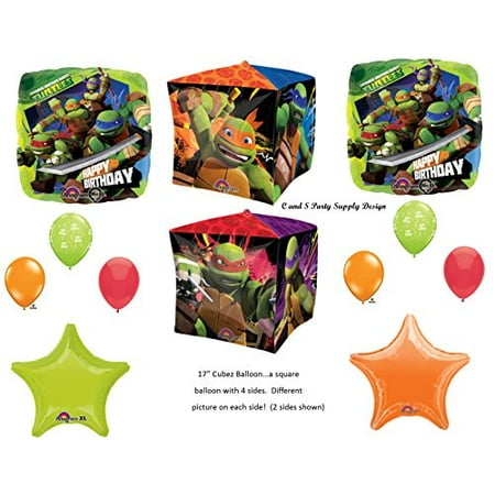 Teenage Mutant Ninja Turtles Birthday Party Mylar Balloons