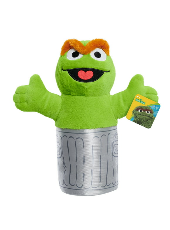 Sesame Street Large Plush Oscar the Grouch, Kids Toys for Ages 18 month