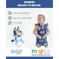 thumbnail image 3 of Bluey Bingo Little Girls French Terry Romper 7-8, 3 of 5