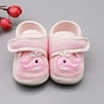 thumbnail image 2 of Boy Girl Cartoon Pattern Casual Cotton Shoe Cotton Toddler Striped Soft Sole Shoes, 2 of 3