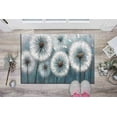 thumbnail image 6 of Trendy Rugs, Office Decor Rug, Dandelion Rugs Modern Rugs, Non Slip Rugs, Botanical Rugs, Gift For Him Rugs, Dandelion Rugs, Modern Rugs, 3.3'x6.5' - 100x200 cm, 6 of 8